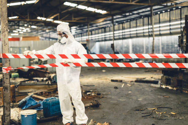 Professional Odor Removal technician working in Empire, CA